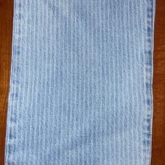 Levi's Ribcage high rise straight leg ankle jean in railroad stripe size 28 - Picture 2 of 3